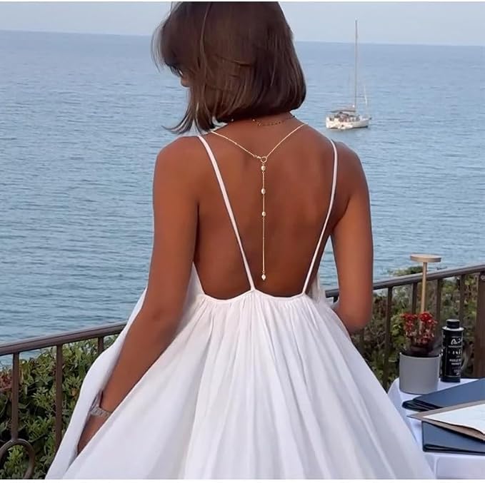Collier de Dos perles & Etoile de Mer