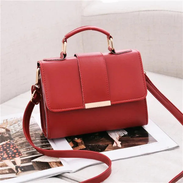 👜 Sac Bandoulière Rétro – Élégance Intemporelle en Cuir PU