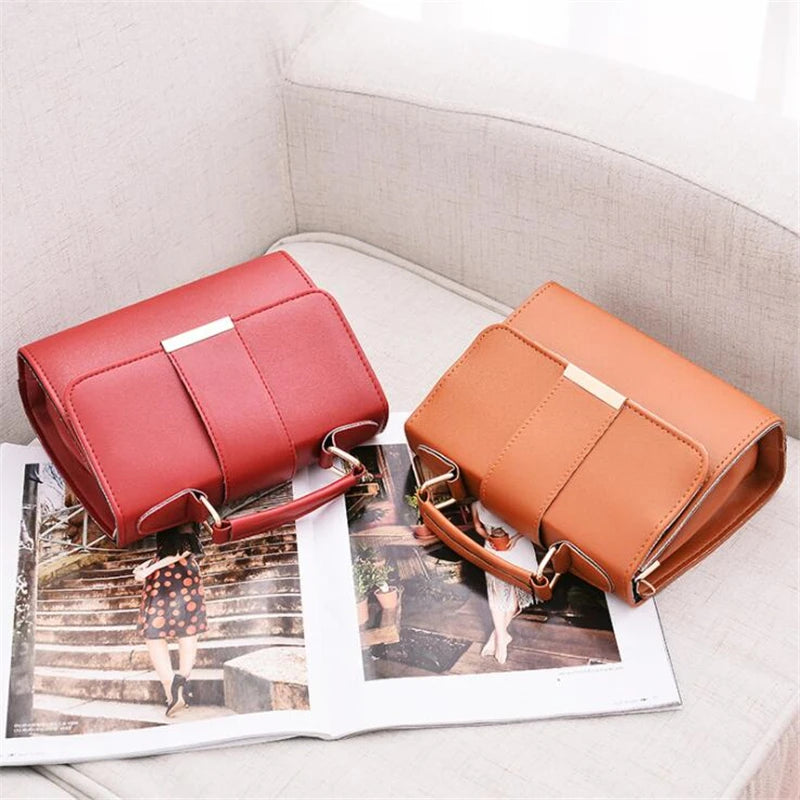 👜 Sac Bandoulière Rétro – Élégance Intemporelle en Cuir PU