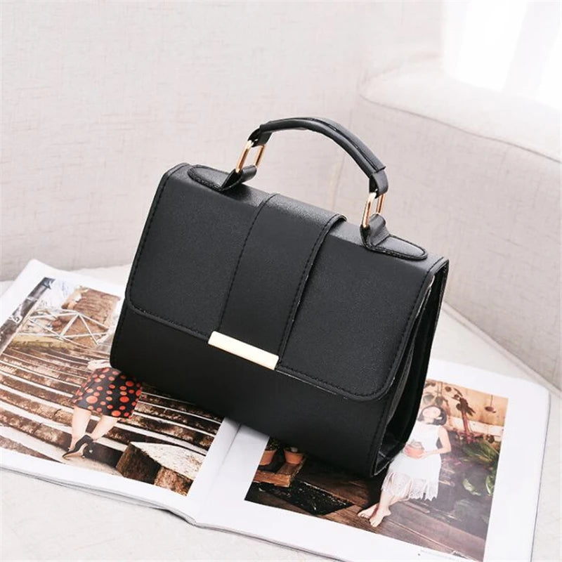 👜 Sac Bandoulière Rétro – Élégance Intemporelle en Cuir PU