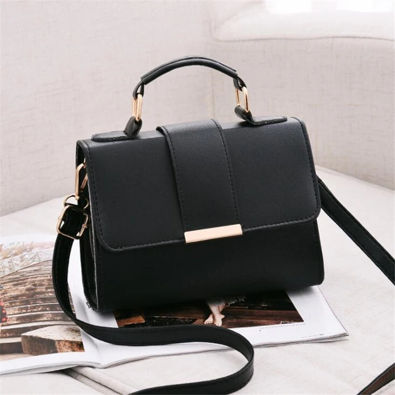 👜 Sac Bandoulière Rétro – Élégance Intemporelle en Cuir PU